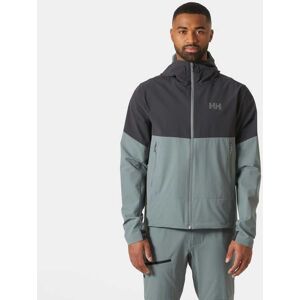 Helly Hansen Men’s Blaze Hooded Softshell Jacket Green S - Grey Cactus Green - Male Helly Hansen Men’s Blaze Hooded Softshell Jacket Green S - Grey Cactus Green - Male