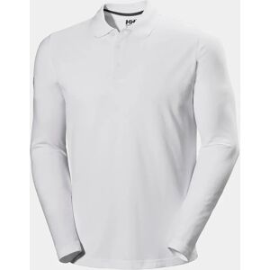 Helly Hansen Men's Crewline Long Sleaves Polo Shirt White M - White - Male