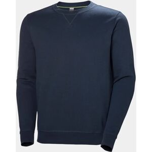 Helly Hansen Crew Sweatshirt - Versatile Hoodie with HH Logo Navy S - Navy Blue - Male