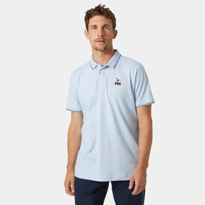 Helly Hansen Men's Jersey Polo Blue L - Pinnacle Bl Blue - Male