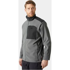 Helly Hansen Men's Daybreaker Block Microfleece Jacket Grey S - Concrete Grey - Male