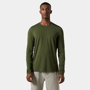 Helly Hansen Men’s Tech Trail Long Sleeve T-shirt Green 2XL - Utility Gre Green - Male