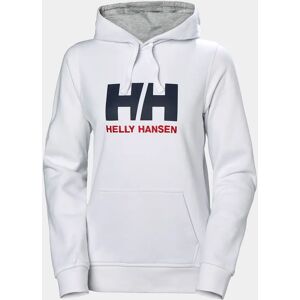 Helly Hansen Women's HH Logo Cotton French Terry Hoodie White L - White - Female