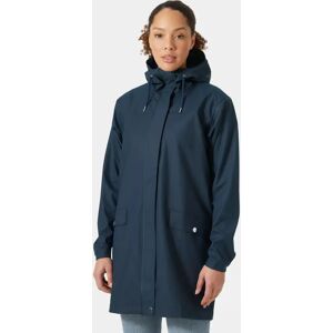 Helly Hansen Women's Moss Waterproof Rain Coat Navy S - Navy Blue - Female