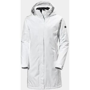 Helly Hansen Women's Aden Long Insulated Rain Coat White XS - White - Female