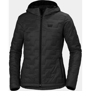 Helly Hansen Women's Lifaloft Hooded Insulator Jacket Black XL - Black Matte - Female