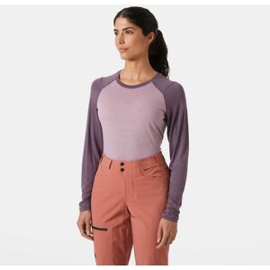 Helly Hansen Women’s Durawool Crew Long Sleeve Purple L - Purple Clay - Female Helly Hansen Women’s Durawool Crew Long Sleeve Purple L - Purple Clay - Female