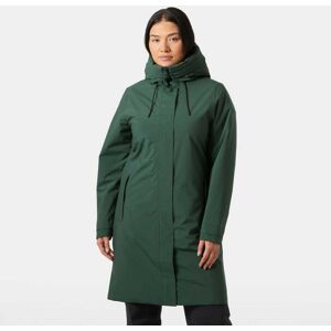 Helly Hansen Women Victoria Insulated Rain Coat With Hood Green L - Jungle Gree Green - Female Helly Hansen Women Victoria Insulated Rain Coat With Hood Green L - Jungle Gree Green - Female