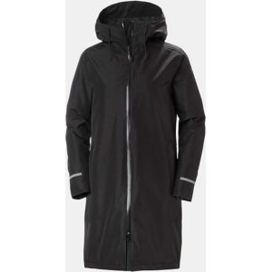 Helly Hansen Women's Aspire Long Hooded Raincoat Black L - Black - Female Helly Hansen Women's Aspire Long Hooded Raincoat Black L - Black - Female