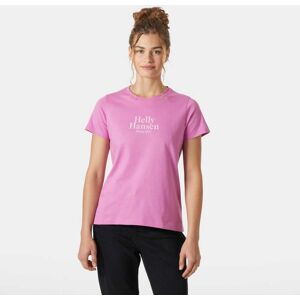 Helly Hansen Women's Core Graphic T-shirt 2.0 Pink XS - Meta Pink - Female Helly Hansen Women's Core Graphic T-shirt 2.0 Pink XS - Meta Pink - Female