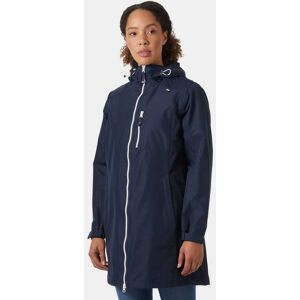 Helly Hansen Women's Long Belfast 3/4 Length Rain Jacket Navy 5XL - Navy Blue - Female Helly Hansen Women's Long Belfast 3/4 Length Rain Jacket Navy 5XL - Navy Blue - Female
