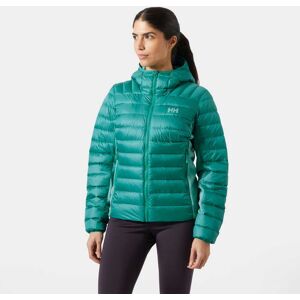Helly Hansen Women's Verglas Down Hybrid Hooded Jacket 2.0 Green XL - Signal Gree Green - Female Helly Hansen Women's Verglas Down Hybrid Hooded Jacket 2.0 Green XL - Signal Gree Green - Female