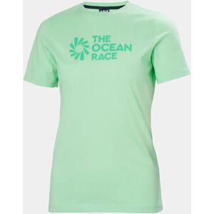 Helly Hansen Women's Ocean Race T-shirt Green S - Mint Green - Female