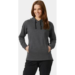 Helly Hansen Women’s Arctic Ocean Organic Cotton Hoodie Grey XL - Ebony Melan Grey - Female