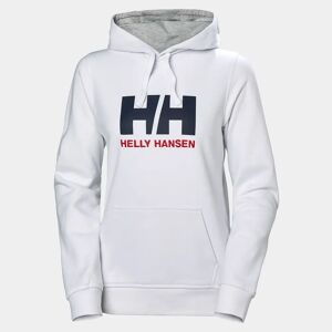 Helly Hansen Women's HH Logo Cotton French Terry Hoodie White L - White - Female