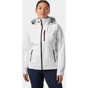 Helly Hansen Women’s Crew Hooded Midlayer Sailing Jacket 2.0 White L - White - Female