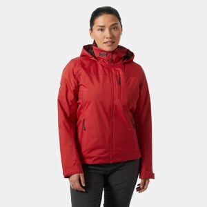 Helly Hansen Women’s Crew Hooded Midlayer Sailing Jacket 2.0 Red 4XL - Red - Female