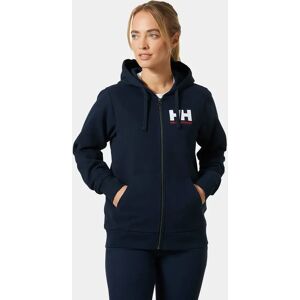 Helly Hansen Women’s HH® Logo Full Zip Hoodie 2.0 Navy XS - Navy Blue - Female