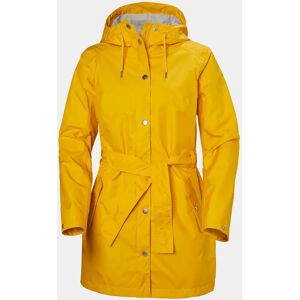 Helly Hansen Women's Lyness II Retro 3/4 Length Rain Coat Yellow S - Essential Y Yellow - Female