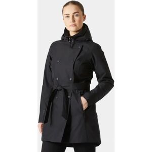 Helly Hansen Women's Welsey II Insulated Trench Coat Black XS - Black - Female