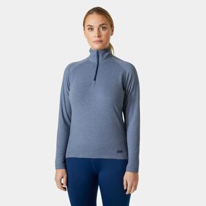 Helly Hansen Women's Verglas Ultra Soft 1/2 Zip Fleece Blue M - Ocean Blue - Female