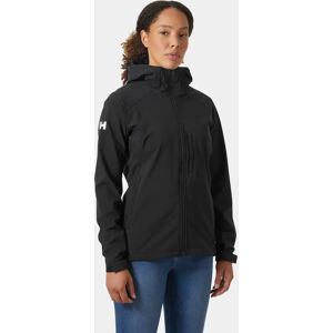 Helly Hansen Women's Paramount Hooded Softshell Jacket Black M - Black - Female