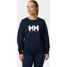 Helly Hansen Women’s HH® Logo Crew Sweatshirt 2.0 Navy 3XL - Navy Blue - Female