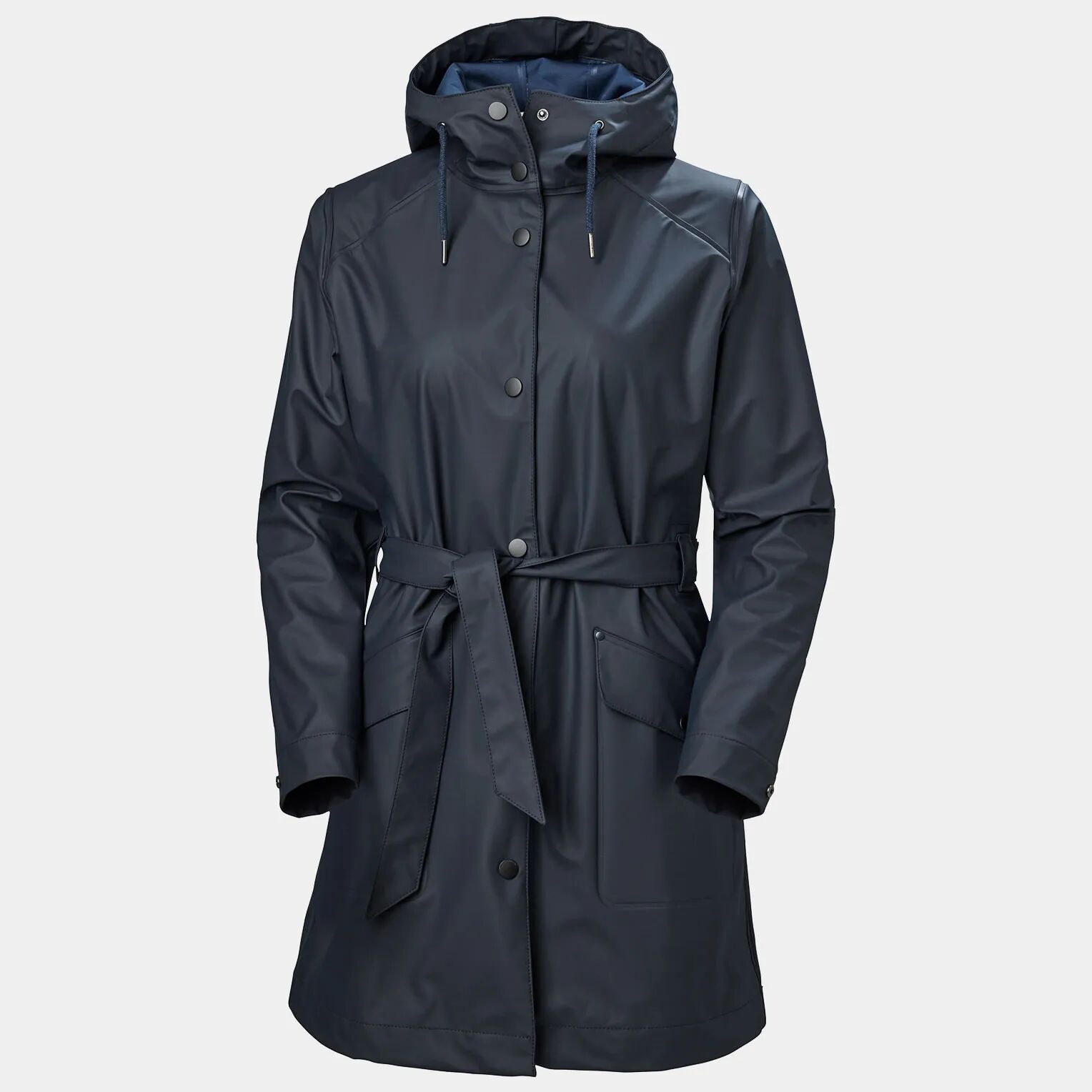 Helly Hansen Women's Kirkwall II Waterproof Raincoat Navy XL - Navy Blue - Female