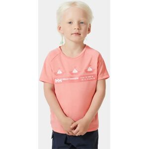 Helly Hansen Kids’ Shield T-shirt Pink 98/3 - Coral Almon Pink - Unisex