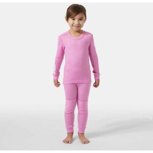 Helly Hansen Kids' LIFA® Merino Wool Base Layer Set Pink 6 - Meta Pink - Unisex Helly Hansen Kids' LIFA® Merino Wool Base Layer Set Pink 6 - Meta Pink - Unisex