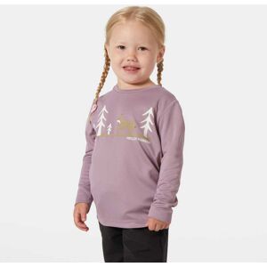 Helly Hansen Kids' Tech Graphic Long Sleeve Top Purple 116/6 - Purple Clay - Unisex Helly Hansen Kids' Tech Graphic Long Sleeve Top Purple 116/6 - Purple Clay - Unisex