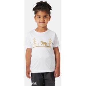 Helly Hansen Kids' Tech Graphic T-shirt White 104/4 - White - Unisex Helly Hansen Kids' Tech Graphic T-shirt White 104/4 - White - Unisex