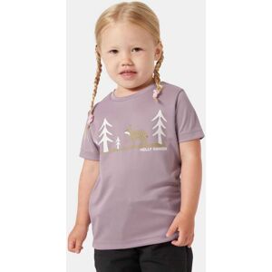 Helly Hansen Kids' Tech Graphic T-shirt - Purple - Sun protection Helly Hansen Kids' Tech Graphic T-shirt - Purple - Sun protection