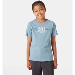 Helly Hansen Juniors' Graphic T-shirt Navy 176/16 - Windy Blue Navy - Unisex Helly Hansen Juniors' Graphic T-shirt Navy 176/16 - Windy Blue Navy - Unisex