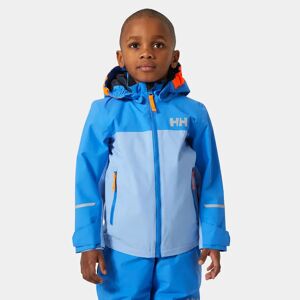 Helly Hansen Kid's Shelter 2.0 Waterproof 2-Layer Jacket Blue 140/10 - Bright Blue - Unisex