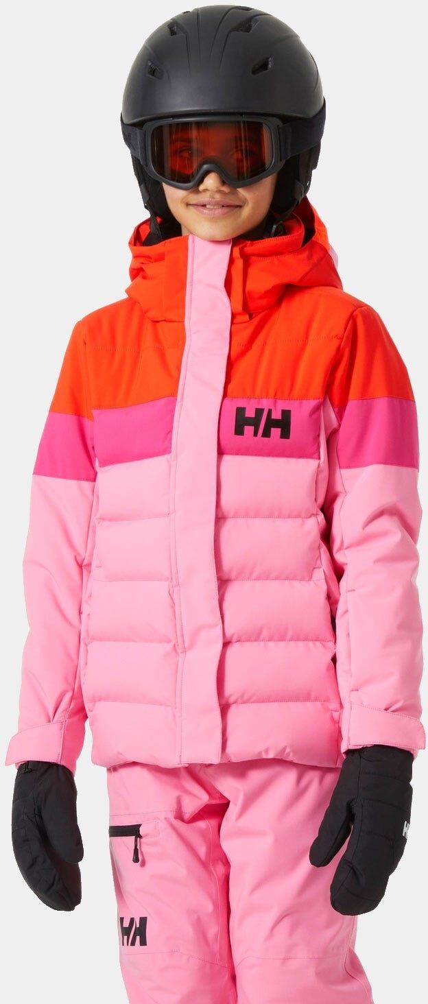 Helly Hansen Junior's Girl Diamond Warm Ski Jacket Pink 176/16 - Sugar Pink - Unisex