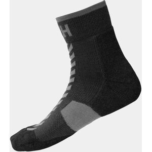 Helly Hansen Unisex Hiking Quarter Socks Black 39-41 - Black - Unisex