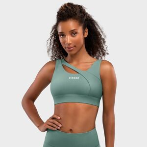 High Support Sports Bra Siroko Cross Green - Size: S