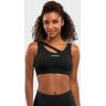 High Support Sports Bra Siroko Cross Black - Size: L