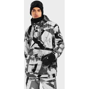 Kangaroo Pocket Ski and Snowboard Jacket Siroko W3 Rush - Size: S - Gender: male