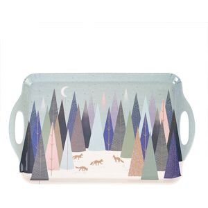 Sara Miller London Sara Miller Frosted Pines Collection Large Handled Tray