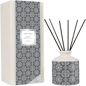 Fired Earth by Wax Lyrical Reed Diffuser Large Ceramic Silver Needle Tea