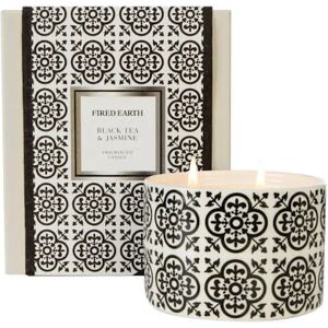 Fired Earth by Wax Lyrical Large Candle Black Tea & Jasmine Fired Earth by Wax Lyrical Large Candle Black Tea & Jasmine