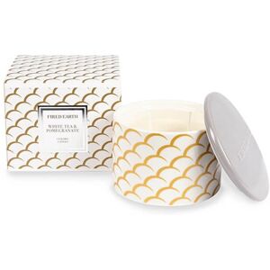 Fired Earth by Wax Lyrical Large Candle White Tea & Pomegranate Fired Earth by Wax Lyrical Large Candle White Tea & Pomegranate