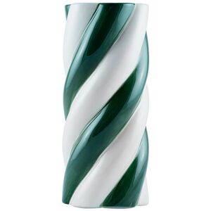 Que Rico Amor Del Color Green/White Camila Vase Que Rico Amor Del Color Green/White Camila Vase