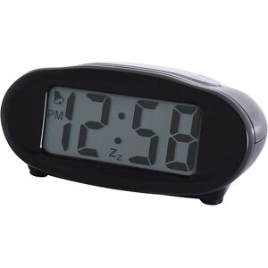 Acctim Eclipse Alarm Clock Black