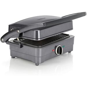 Cuisinart Style Collection 2-in-1 Grill & Sandwich Maker Midnight Grey