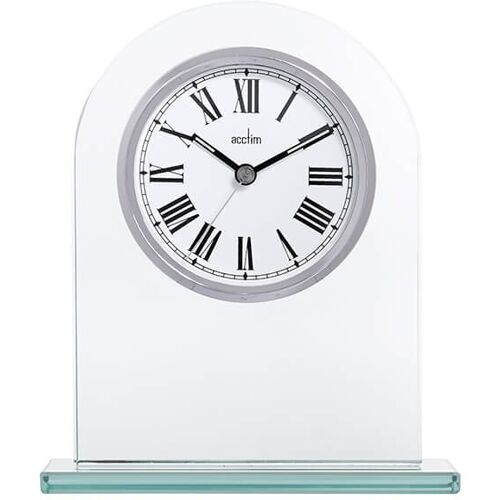 Acctim Adelaide Mantel Clock Silver