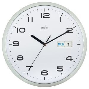 Acctim Supervisor Wall Clock Chrome