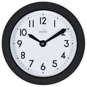 Acctim Wixham Wall Clock Black